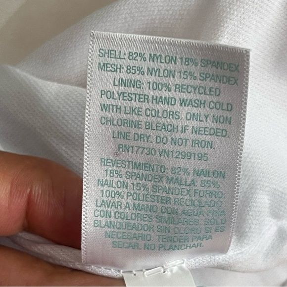 Kona Sol One Piece Chevron Swimsuit Women’s Plus Size 20 Multicolor Strappy - Picture 10 of 10